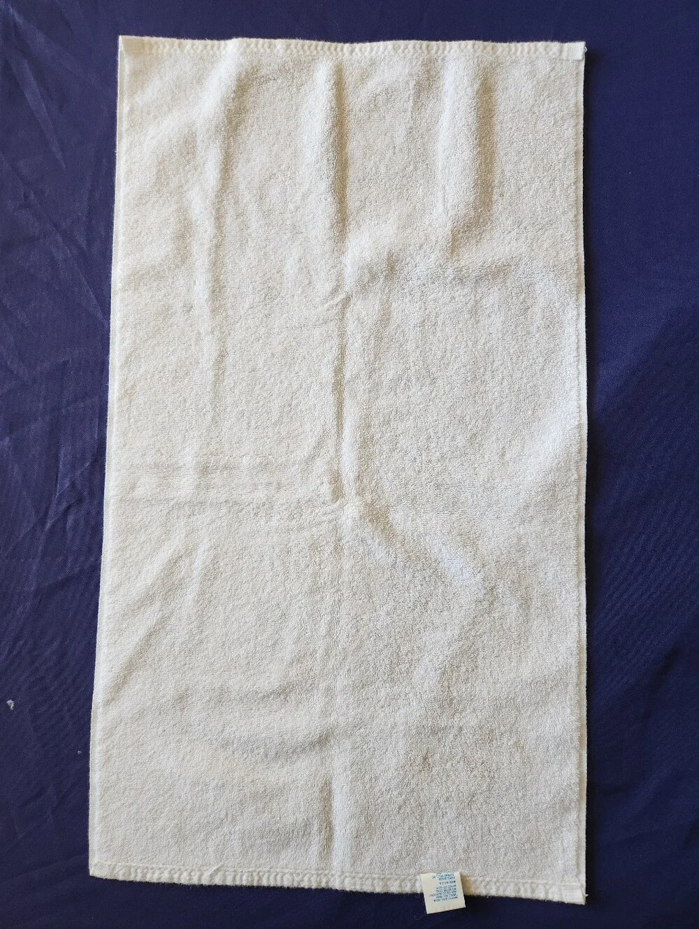 Vintage Bath Hand Towel Springmaid Cotton Blend USA Floral